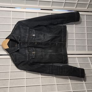 Kut From The Kloth Womens Blue Jean Jacket Size Small